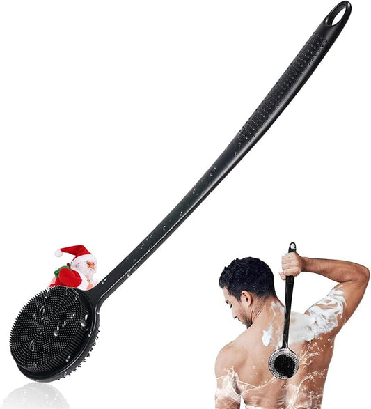 Extra Long Silicone Back Scrubber Brush