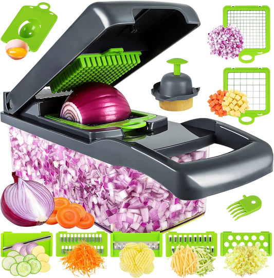 13-in-1 Multifunctional Vegetable Chopper Slicer